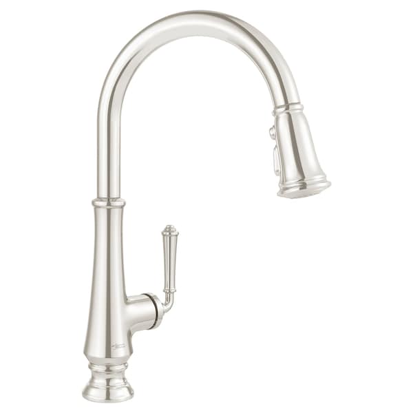 American Standard Delancey 1-Handle High-Arc Pull-Down Kitchen Faucet, Polished Nickel 4279300.013 - main